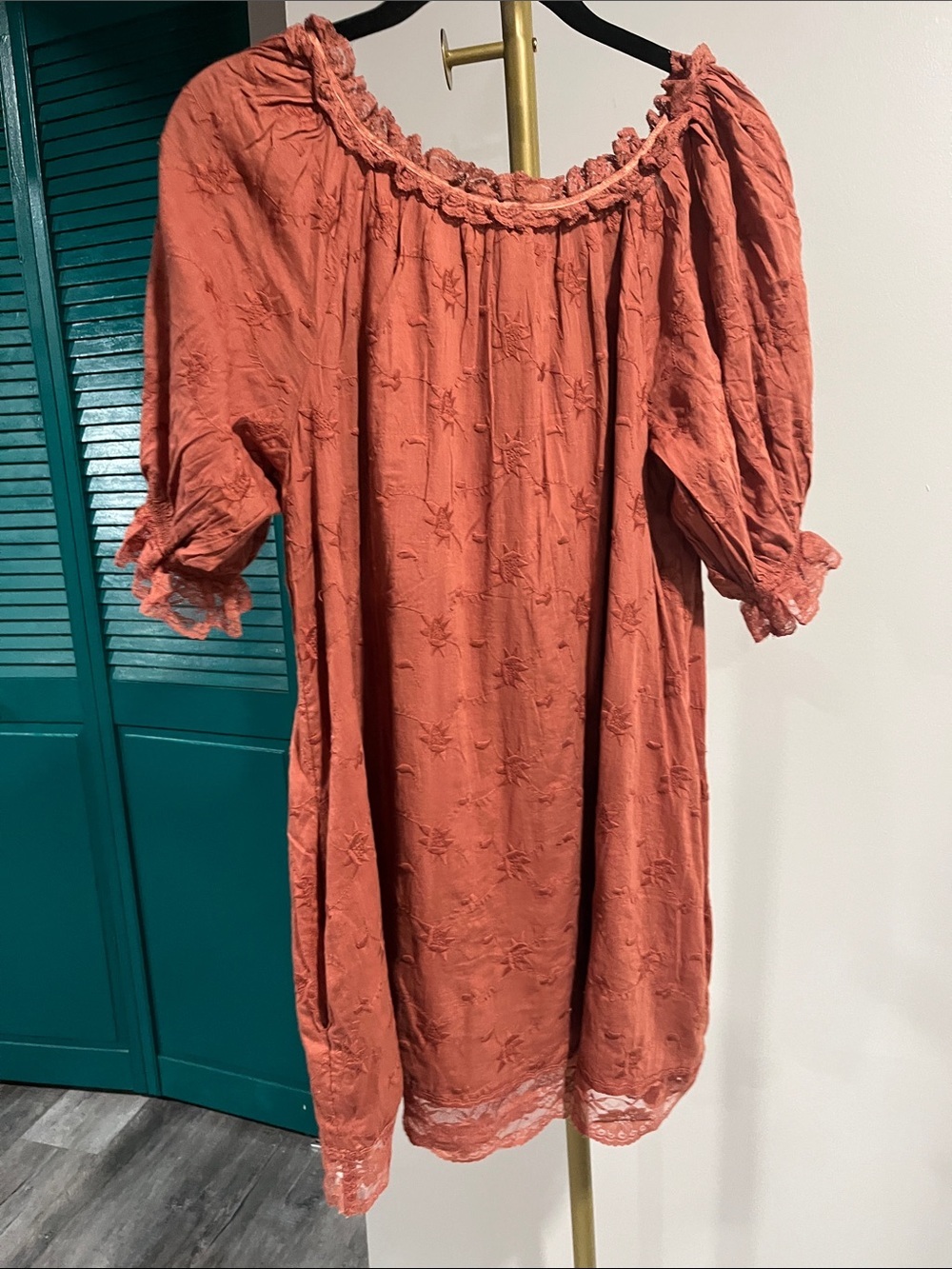 FREE PEOPLE NWT Juno Mini Dress / Canyon Sunset - Picture 7 of 8